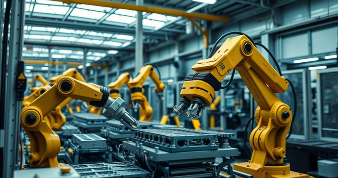 Sistema de automação industrial transforma a eficiência e a produtividade das fábricas modernas